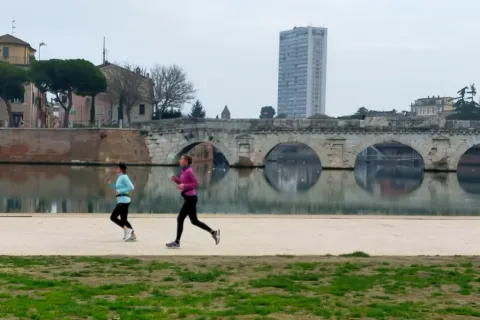 Parkrun al Parco Marecchia