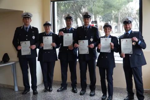 elogi attribuiti al personale della Polizia Locale in occasione di San Sebastiano