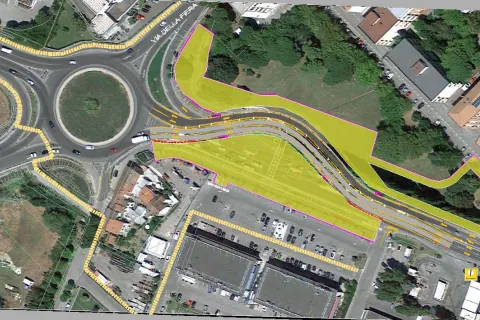 sottopasso via della Fiera