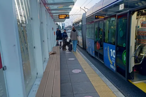 presidio polizia locale sul Metromare