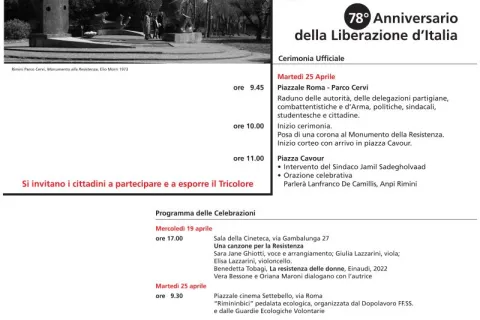 Manifesto 25 aprile