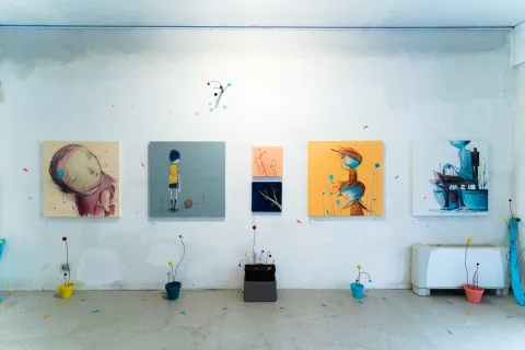 mostra segnali urbani