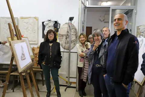  scuola di pittura Umberto Folli di Miramare