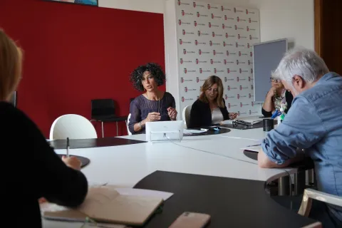 Conferenza stampa con la vicesindaca Chiara Bellini