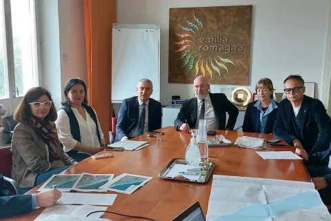 riqualificazione colonie ’incontro tra Regione, Comune di Rimini e Comune di Riccione