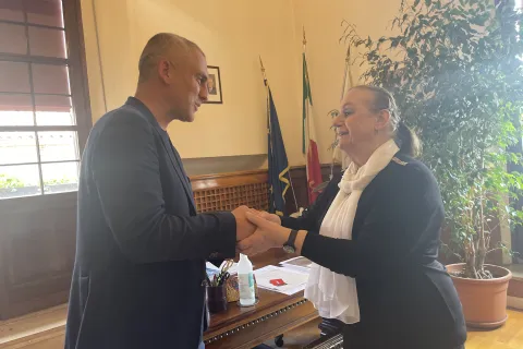 Intitolati a Bibi Ballandi i giardini del Parco del Mare