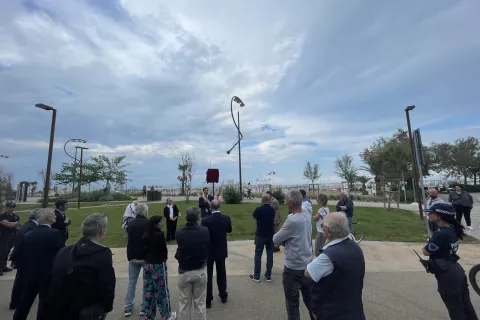 Intitolati a Bibi Ballandi i giardini del Parco del Mare