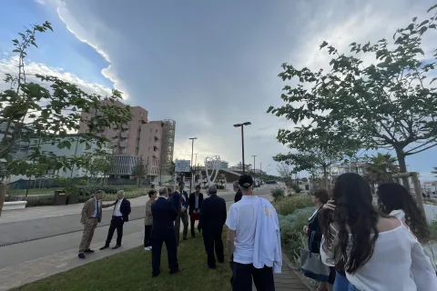 Intitolati a Bibi Ballandi i giardini del Parco del Mare