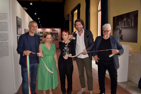 Inaugurazione Rimini Revisited - Oltre il mare. Marco Pesaresi