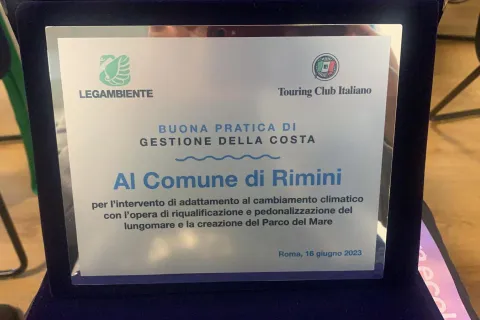 legambiente riconoscimenti parco del mare