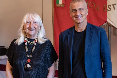 Monica Maimone e Jamil Sadegholvaad