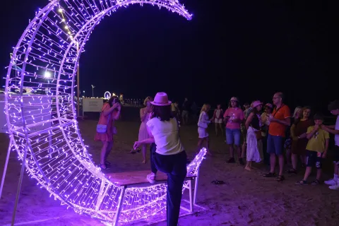 notte rosa palco rds