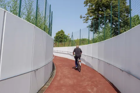 sottopasso realizzato tra Via Flaminia Conca, Statele 16 eHo 