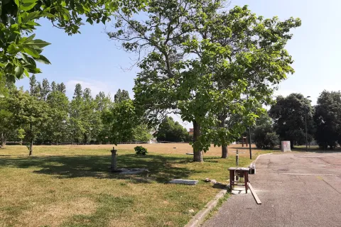 cantiere per la nuova piscina comunale di Viserba