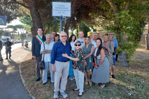 rotonda dedicata a guerrino pari