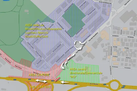 Via Euterpe Modifiche alla circolazione