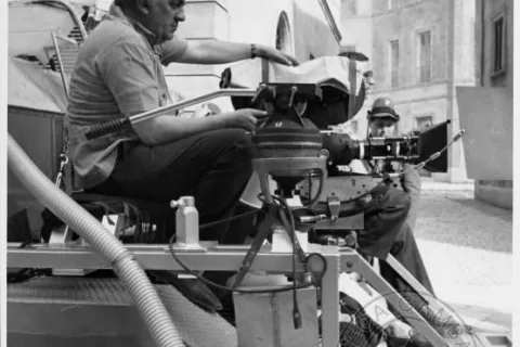 Federico Fellini (foto Minghini)