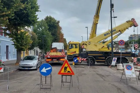 peschereccio affondato