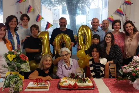 100 anni di nonna rosina