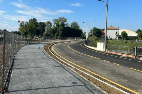 nuova pista ciclabile Viserba