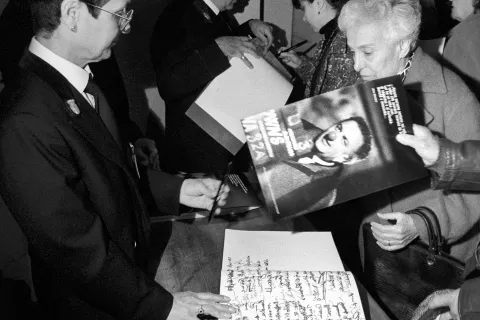 funerali fellini - ph marco pesaresi