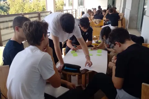 studenti dell’ITIS all’Innovation Camp