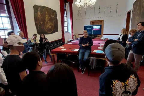 Visita degli studenti Enaip Zavatta