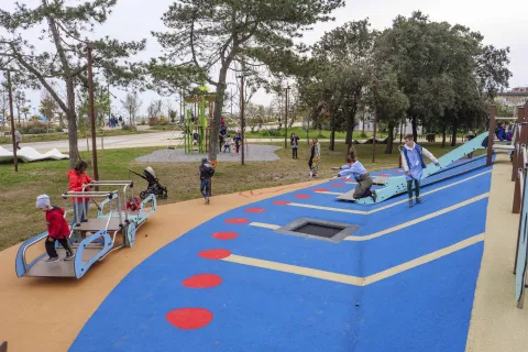 L'area giochi “La foresta del mare”