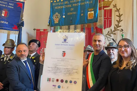 Consegnata in Comune la Targa in ricordo del Milite Ignoto (3)