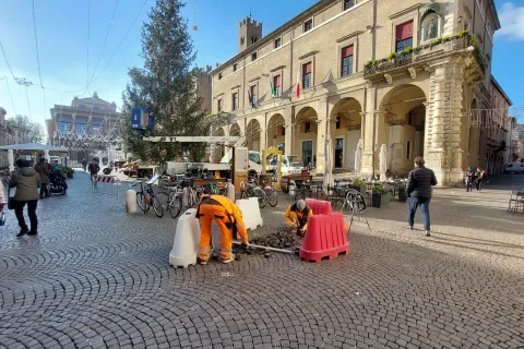 Centro Storico, al via i lavori di ripristino per alcune parti della pavimentazione stradale 