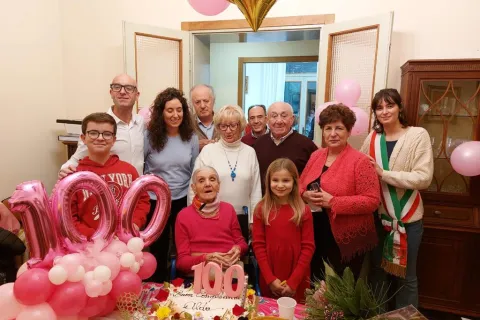 Alda Maggi festeggia il secolo di vita