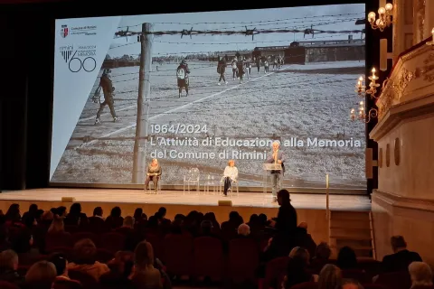 Al Teatro Galli la celebrazione dei 60 anni dell'Attività di Educazione alla Memoria