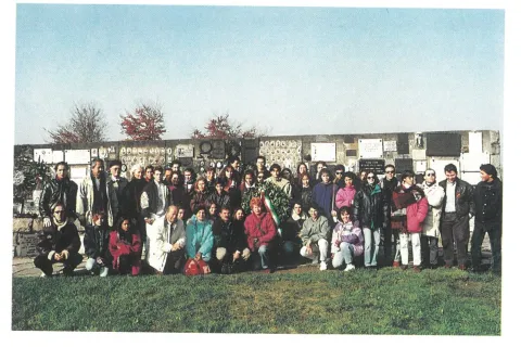 viaggio memoria mauthausen ottobre 1993