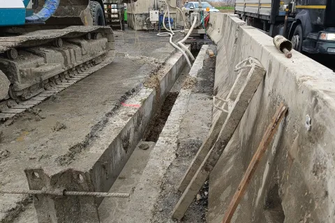 ia Verenin Grazia e Statale 16: iniziata la seconda fase