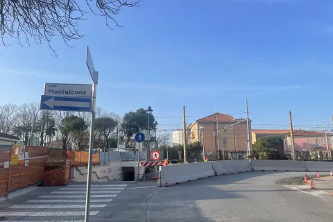 Lavori di Rete Ferroviaria Italiana per migliorare l’accessibilità pedonale e ciclabile del sottopasso Grattacielo, in viale Principe Amedeo a Rimini
