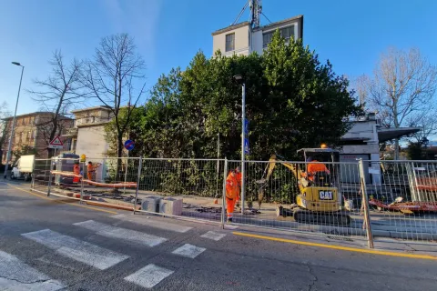 Lavori rotatoria Tripoli