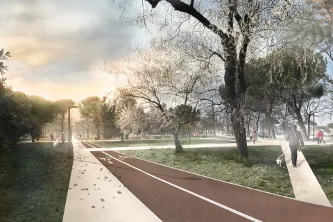 riqualificazione del parco Ausa