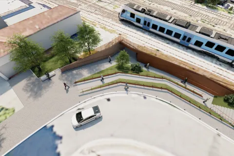 sottopasso rimini stazione 