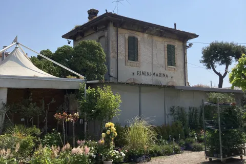 vecchia stazione Rimini Marina