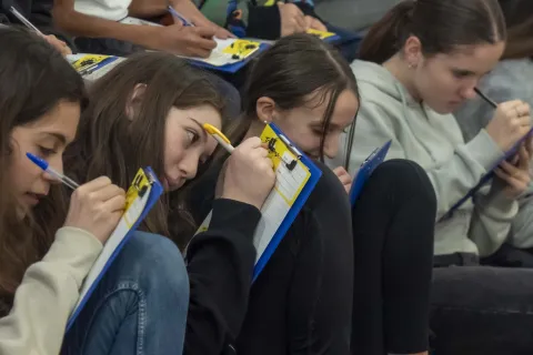 “Dictée du Tour” al palasport Flaminio