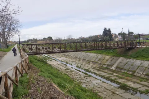 Pontye ciclopedonale Grotta Rossa