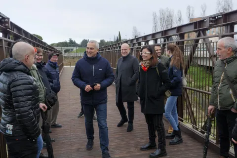 Ponte ciclopedaonale Grotta Rossa #1