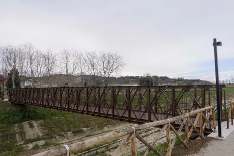 Ponte ciclopedaonale Grotta Rossa #1