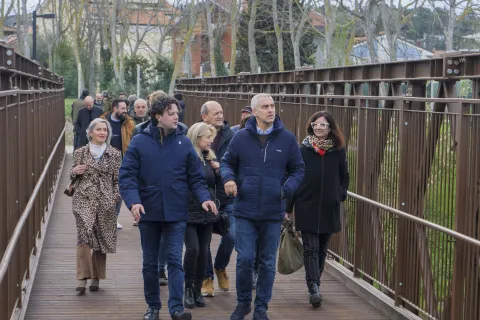 Ponte ciclopedaonale Grotta Rossa #1