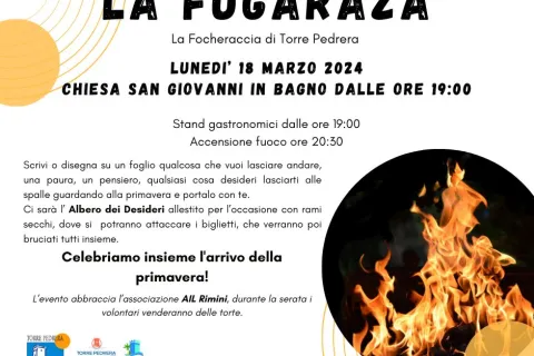 Fogheraccia Torre Pedrera