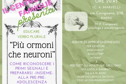"Educare Verbo Plurale": mercoledì 20 marzo gran finale
