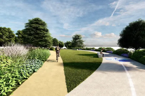 progetto di riqualificazione del Parco don Tonino Bello