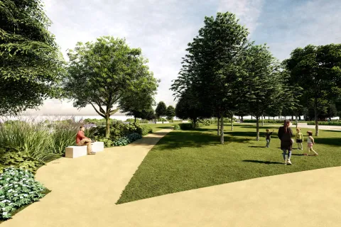 progetto di riqualificazione del Parco don Tonino Bello