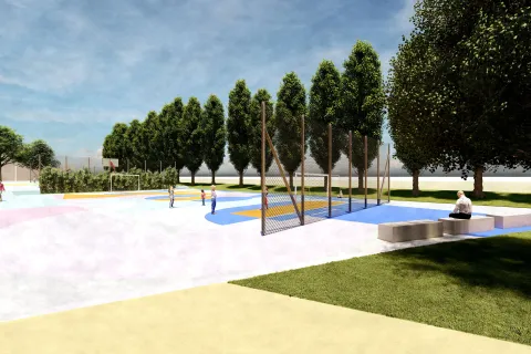 progetto di riqualificazione del Parco don Tonino Bello