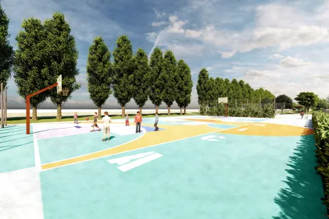 progetto di riqualificazione del Parco don Tonino Bello